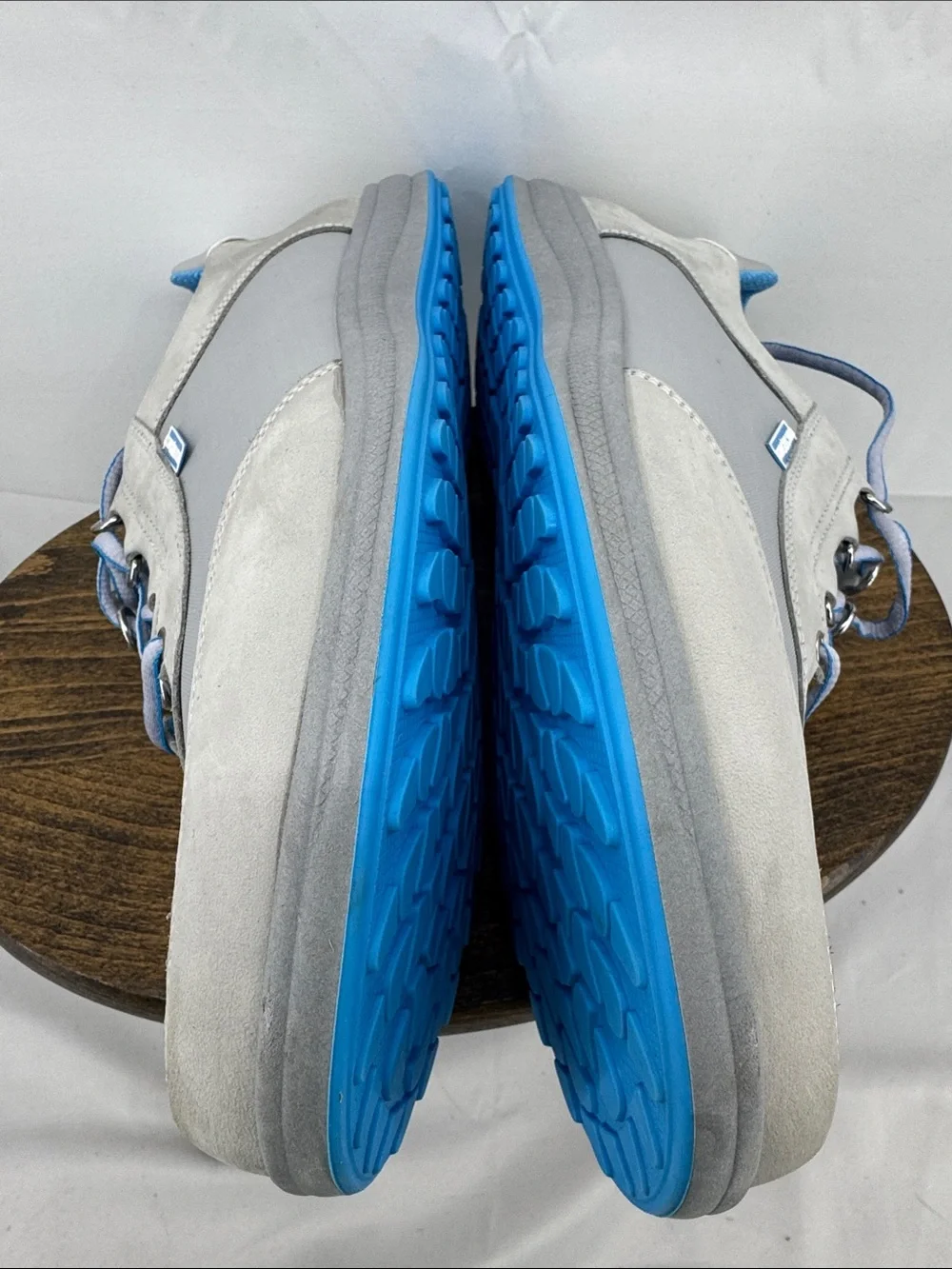 SAS Womens Sporty Walking Shoes in Gray w/ Blue, sz 12 W
